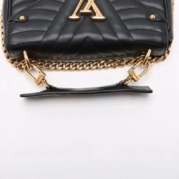Louis Vuitton New Wave Chain Bag MM M51498 NZ2178 Black - Picture 5 of 11